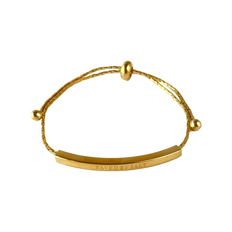 Gold Signature Bracelet