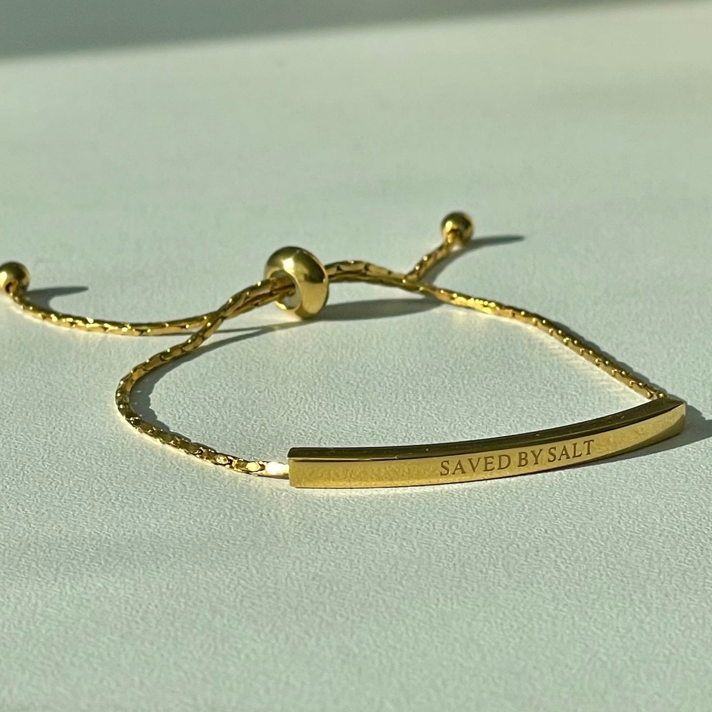 Gold Signature Bracelet