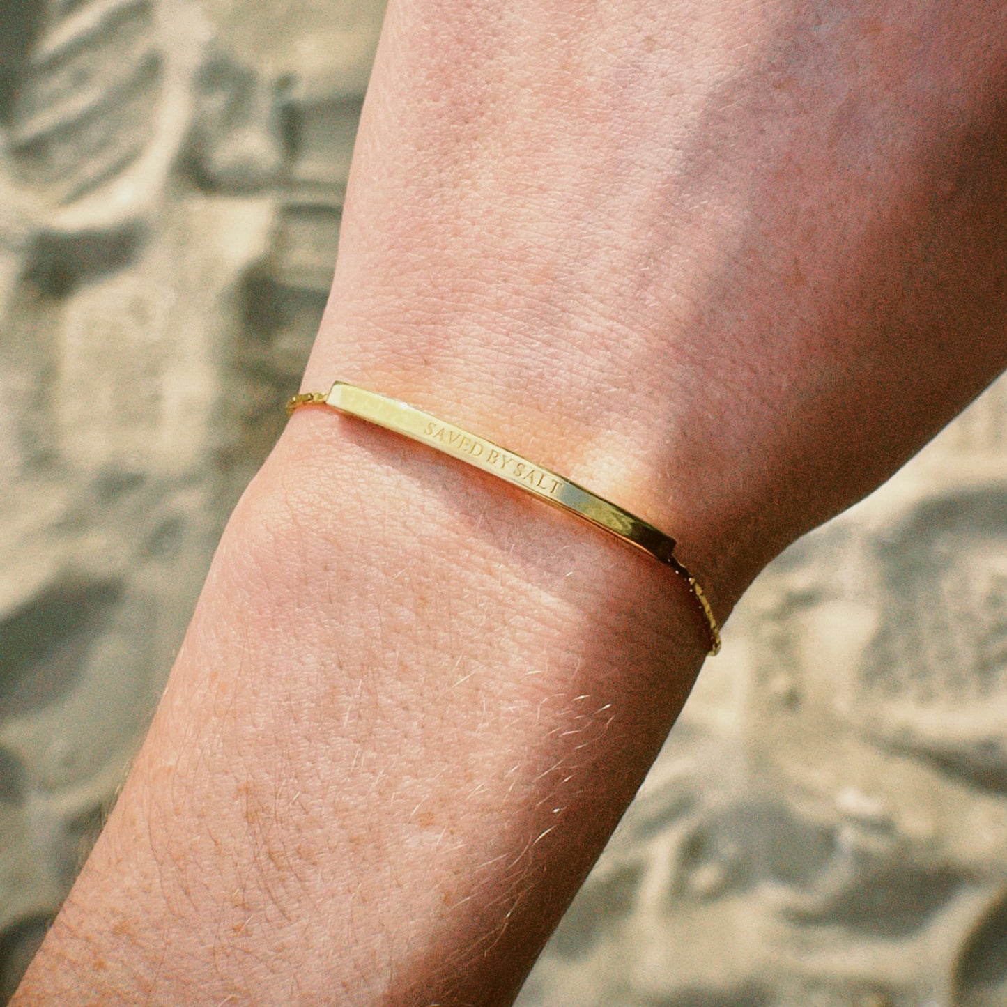 Gold Signature Bracelet