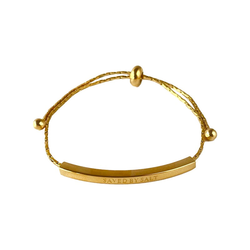 Gold Signature Bracelet 